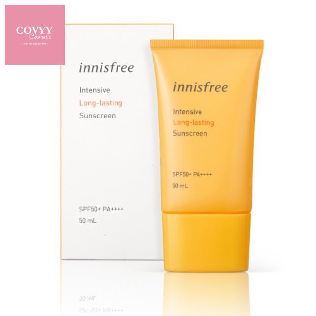 KEM CHỐNG NẮNG INNISFREE LONGLASTINGFREESHIP CHO DA DẦU.