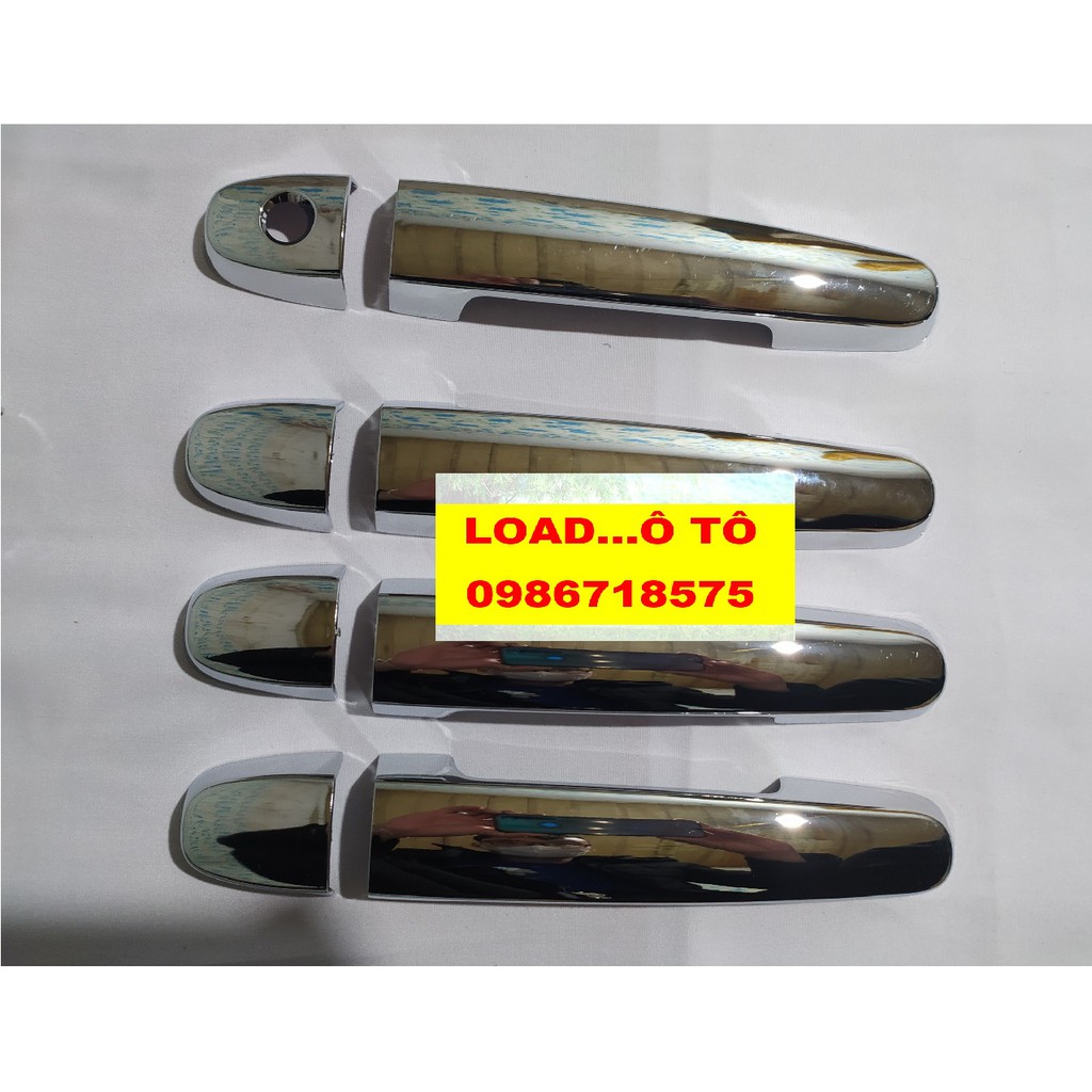 Bộ Ốp Tay Nắm Cửa Vios 2014-2018 Mạ Crom Cao Cấp