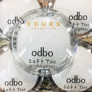 [Auth Thái] Phấn Bắt Sáng Có Nhũ Mini Màu Trắng Odbo Soft Tint Highlighter OD173 P5
