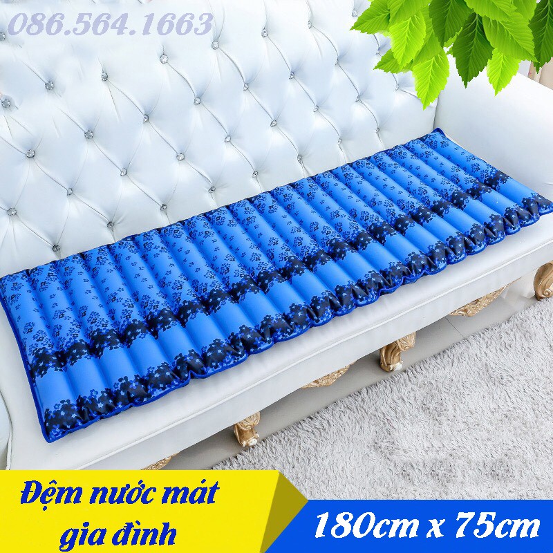 Đệm Nước Nằm Làm Mát - Đệm Nước Gia Đình Lót Ghế Sofa Kích Thước (180 x 75)cm