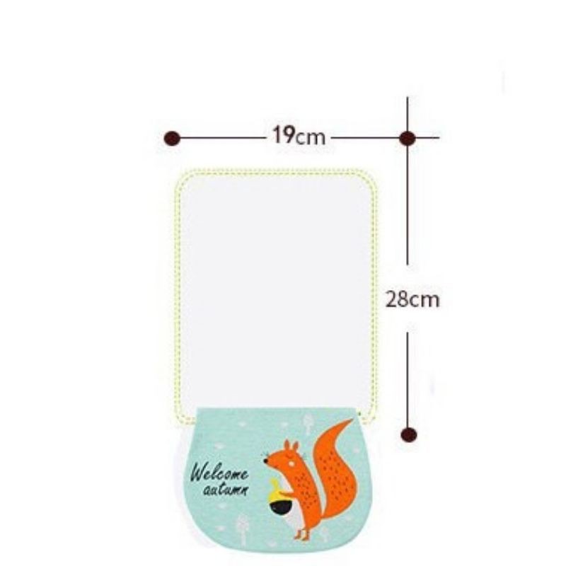 Khăn Thấm Mồ Hôi Lưng / Tránh Cảm Lạnh Cho Bé