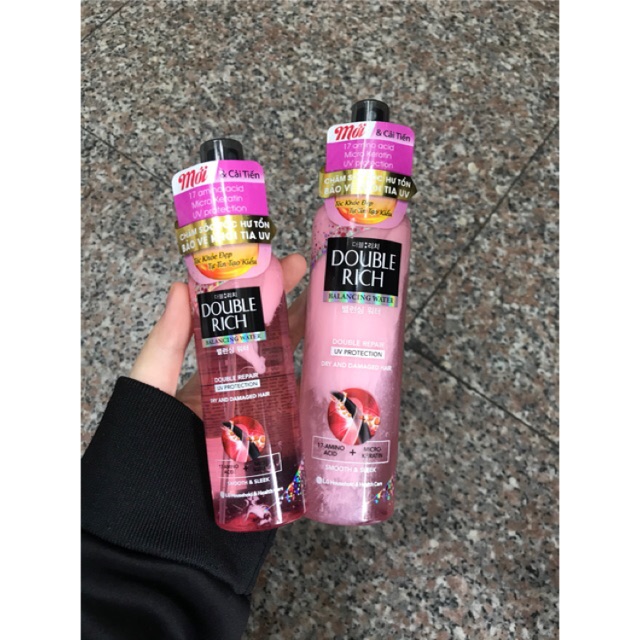 Xịt Dưỡng Tóc Double Rich Hàn Quốc 250ml & 120ml