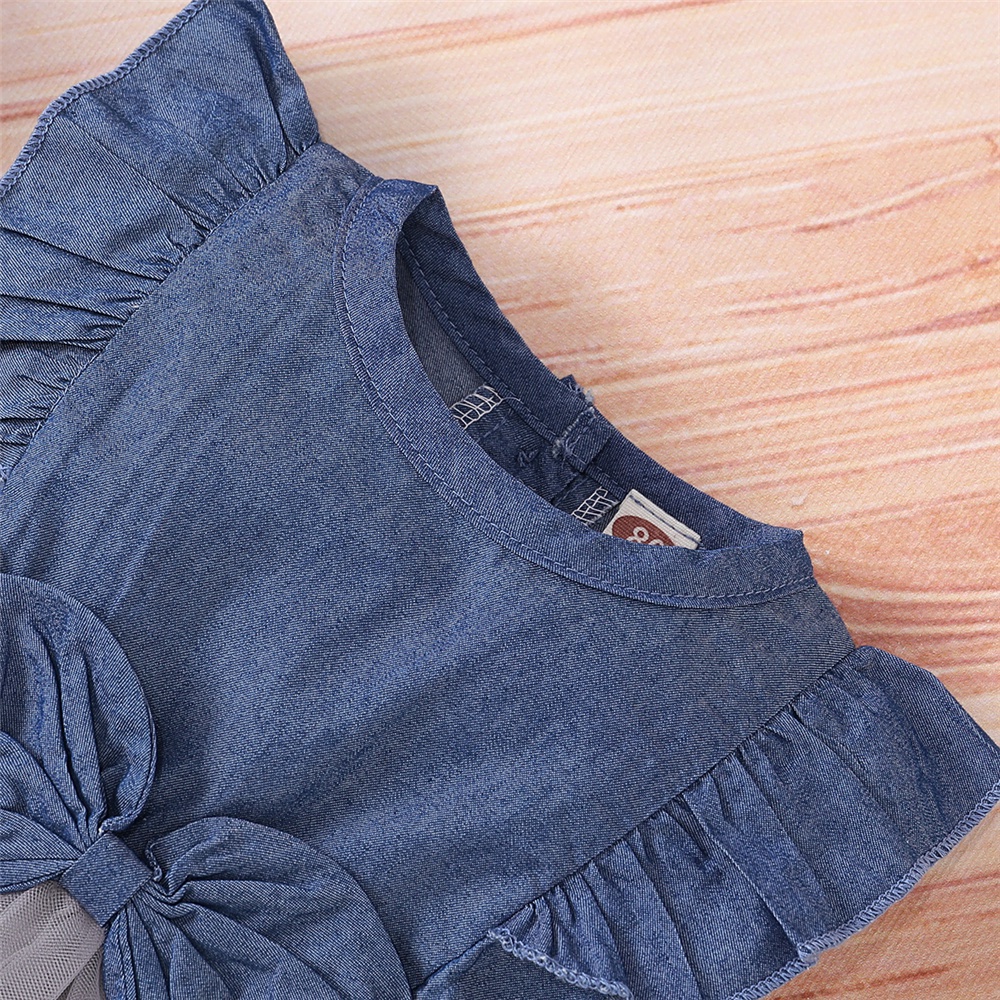 Đầm xòe MIKRDOO tulle thiết kế xinh xắn dễ thương dành cho bé gái 1-3 tuổi