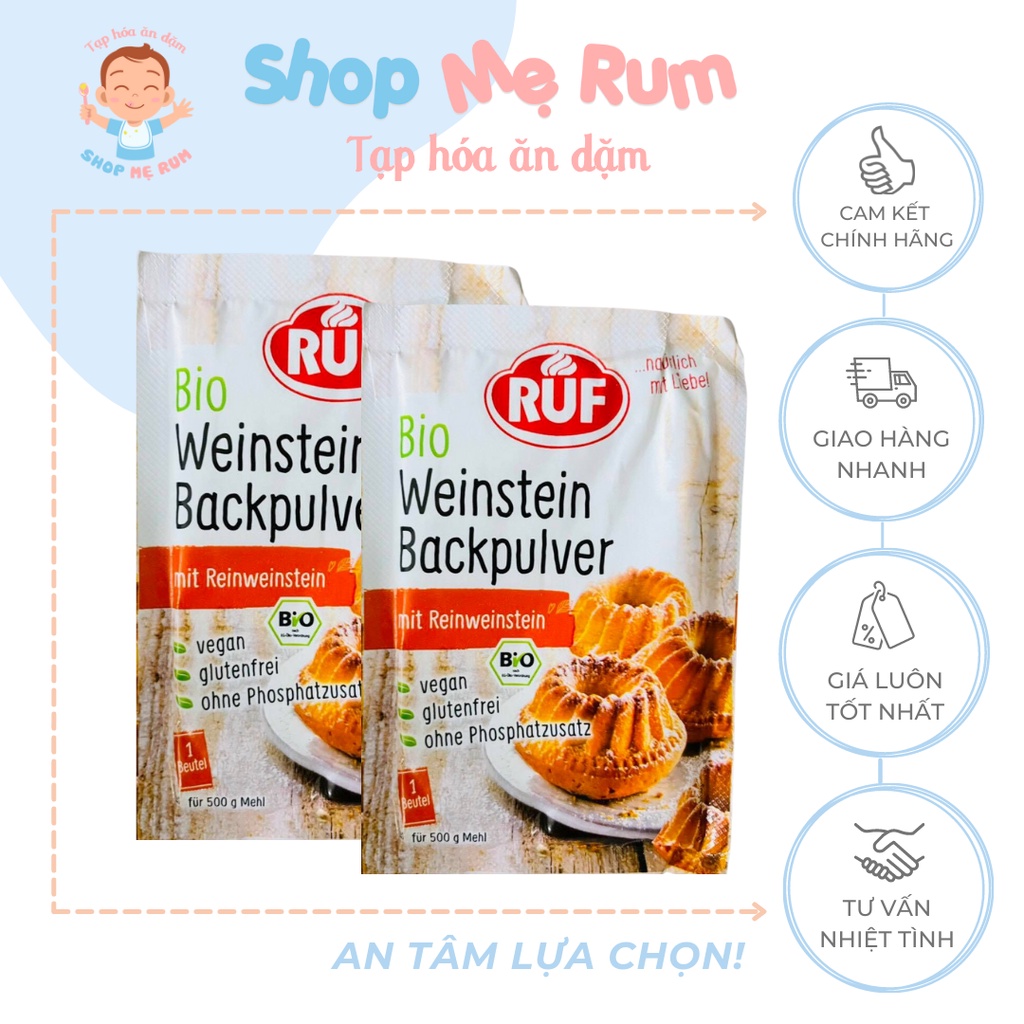 Bột Nở Hữu Cơ Ruf