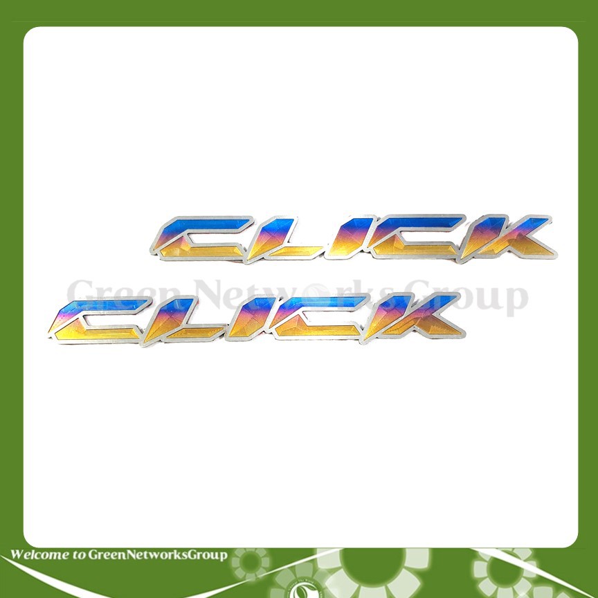 Tem xe máy chữ nỗi Titan Click Greennetworks