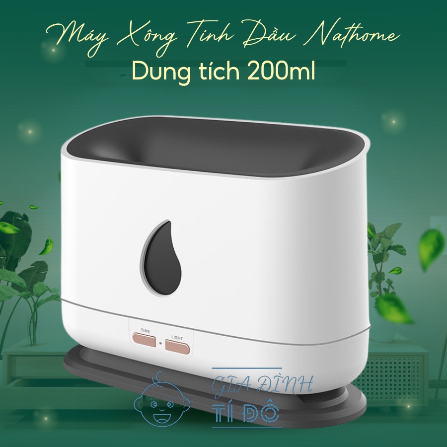 Máy phun sương tạo ẩm, máy xông tinh dầu đèn ngọn lửa DIFFUSER chính hãng