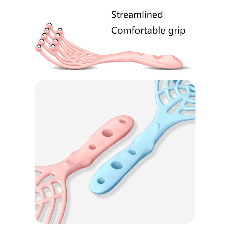 Dụng Cụ Mát Xa Da Đầu 9 Móng Bằng Thép Chất Lượng Cao