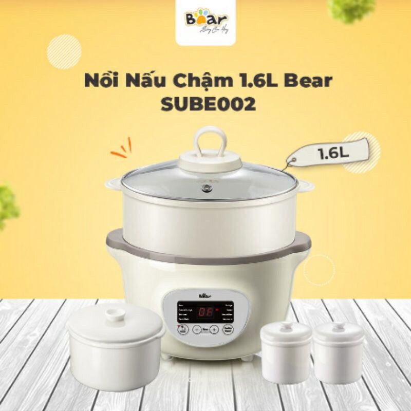 Nồi nấu chậm Bear Subeo 002