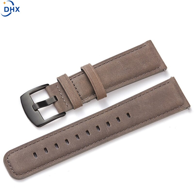 Dây đeo bằng da thay thế cho đồng hồ thông minh Samsung Galaxy Active 2 4 40mm 44mm / 4 Classic 42mm 46mm