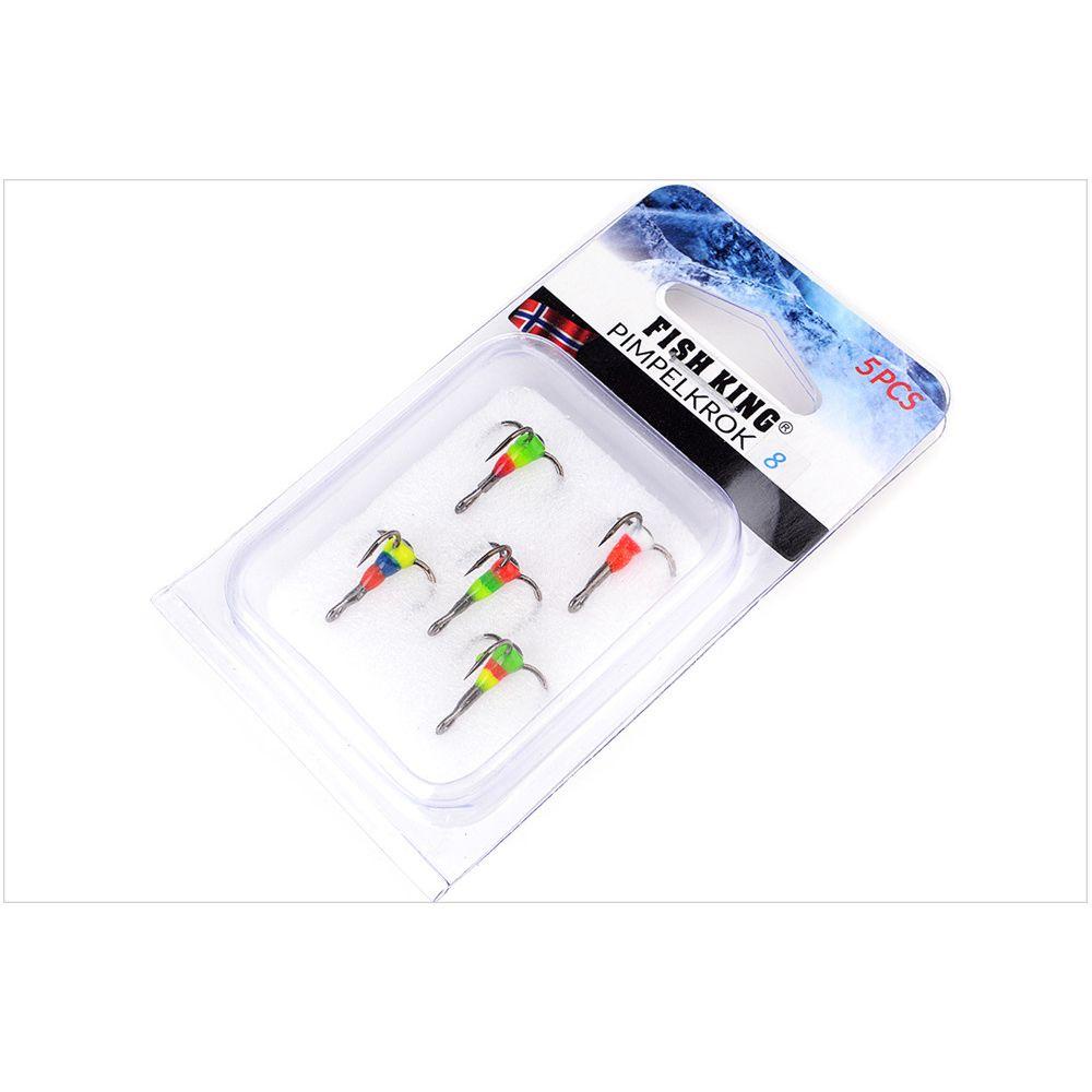 MUVAKO Mồi Câu Cá Mùa Đông Bằng Thép Carbon