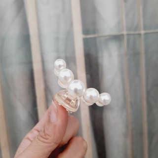 Kẹp tóc đính hạt thời trang