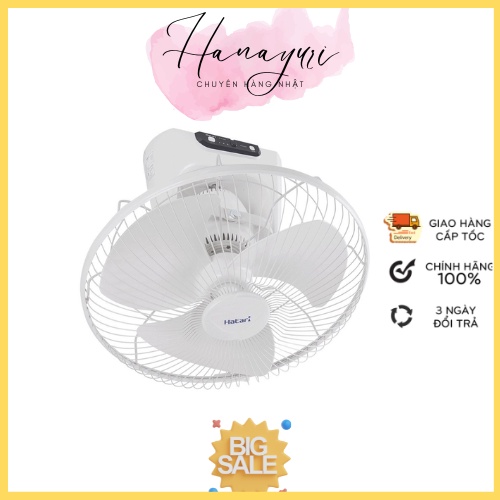 Quạt Đảo Trần Thái Lan Hatari HT-C16R1 (Có Điều Khiển)-Hàng Nhập Khẩu