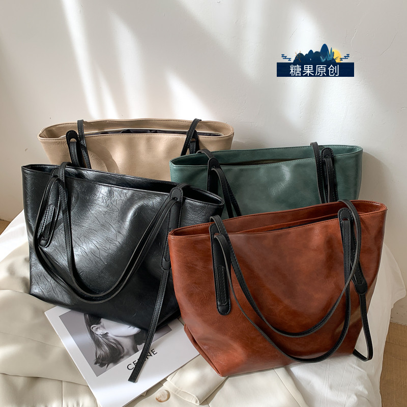 Túi Xách JASMIN NOIR Bằng Da PU Thời Trang Hàn Quốc Cho Nữ