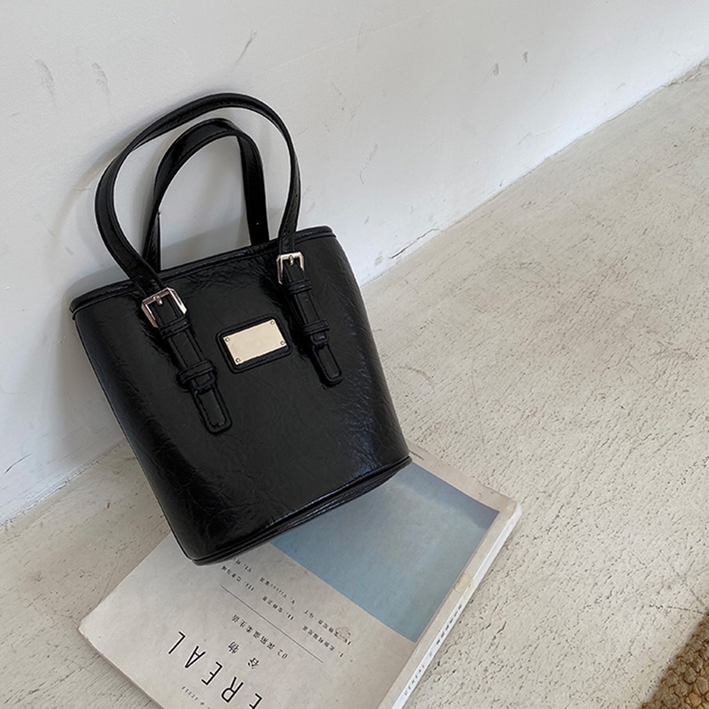 Túi xách tay IELGY phong cách retro Hàn Quốc thiết kế thời trang cao cấp cho nữ