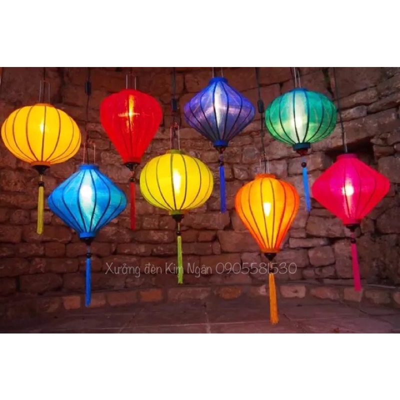 Đèn lồng trang trí Hội An Lantern mua 10 =sỉ ib