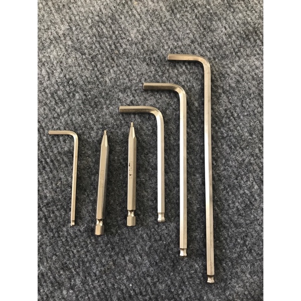 lục giác nhật bãi 2.5-3-5mm