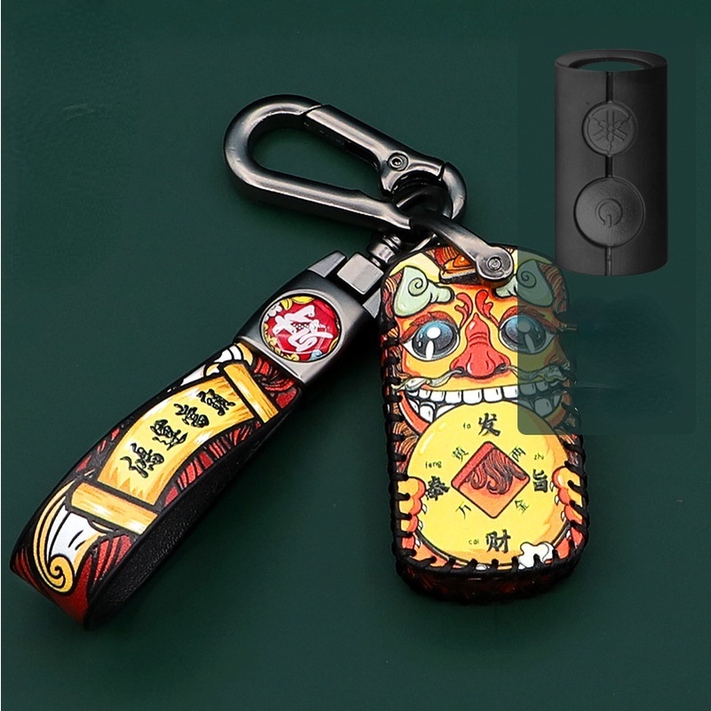 Bao Da Đựng Chìa Khóa Điều Khiển Từ Xa Cho Xe Mô Tô YAMAHA NMAX155 XMAX300 2020 Y16zr Nvx155 Nmax155X XMAX300 Giá Đỡ