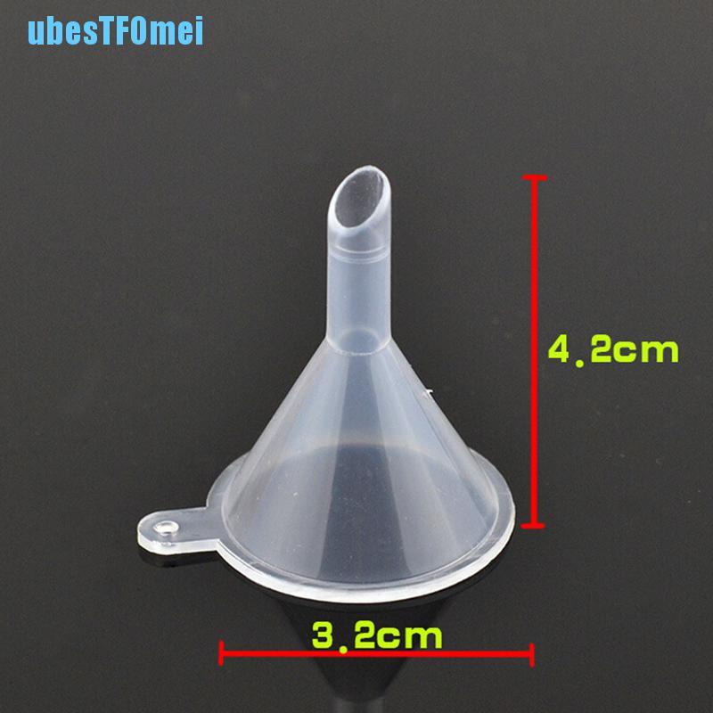 [Hàng mới về] 10 Phễu nhựa nhỏ dễ thương dùng chiết nước hoa / dầu trong phòng thí nghiệm