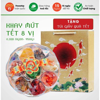 💟KHAY MỨT TỰ CHỌN TẾT AN KHANG - HỘP QUÀ TẾT - GIỎ QUÀ TẾT BIẾU - XUÂN TÂN SỬU 2021 - Trùm Ăn Vặt