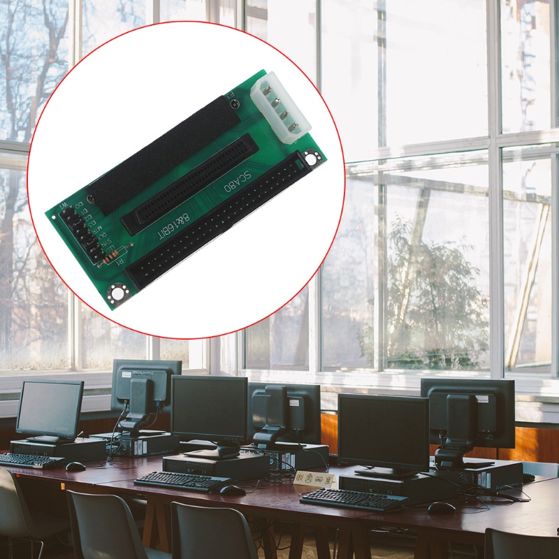 Đầu Chuyển Đổi Từ 68 Sang 80 Sang 50Pin Hệ Thống Máy Tính