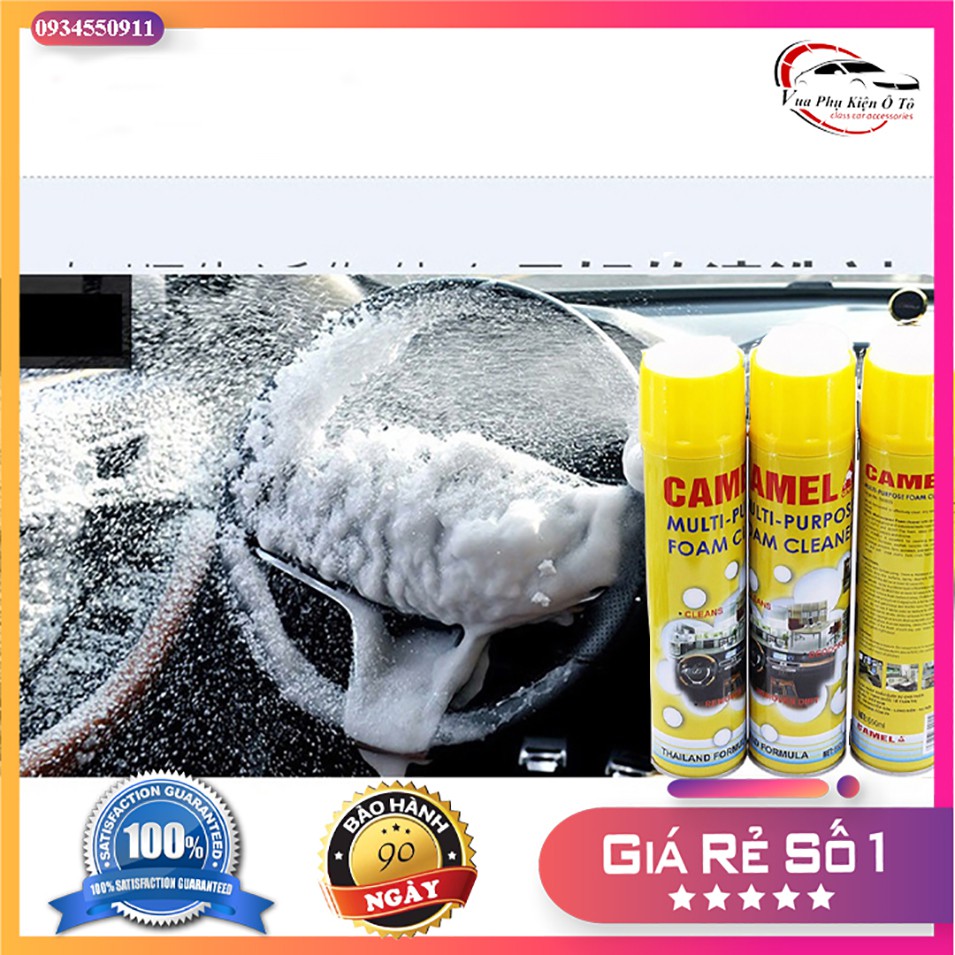 Xịt tẩy, vệ sinh nội thất ô tô Foam Cleaner hàng chuẩn xịn Thái | BigBuy360 - bigbuy360.vn