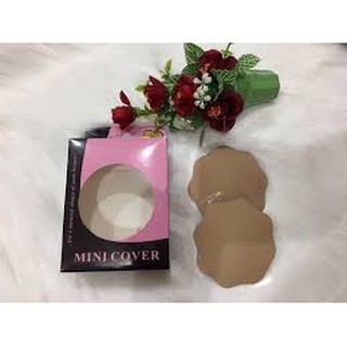 Miếng dán ngực hoa mai (1 đôi 2 chiếc - Vải)