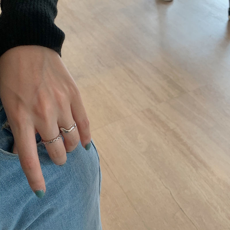Nhẫn Thời Trang 19935 Phong Cách Hàn Quốc Dành Cho Nữ