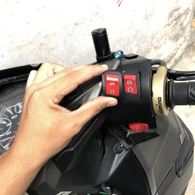 [SALE]Combo Nút Đề - Nút Idingstop Vario 2015 -2017/Vision/AirBlade