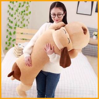 Gấu bông - gối ôm chó mũi tim tai dài 1m/1m3 siêu mềm mịn