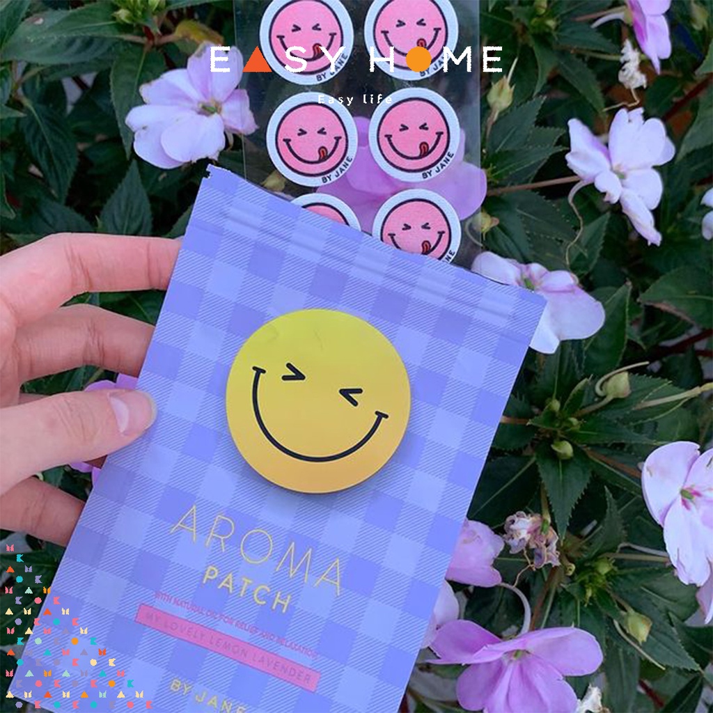 Sticker dán khẩu trang Smile Aroma Patch by JANE