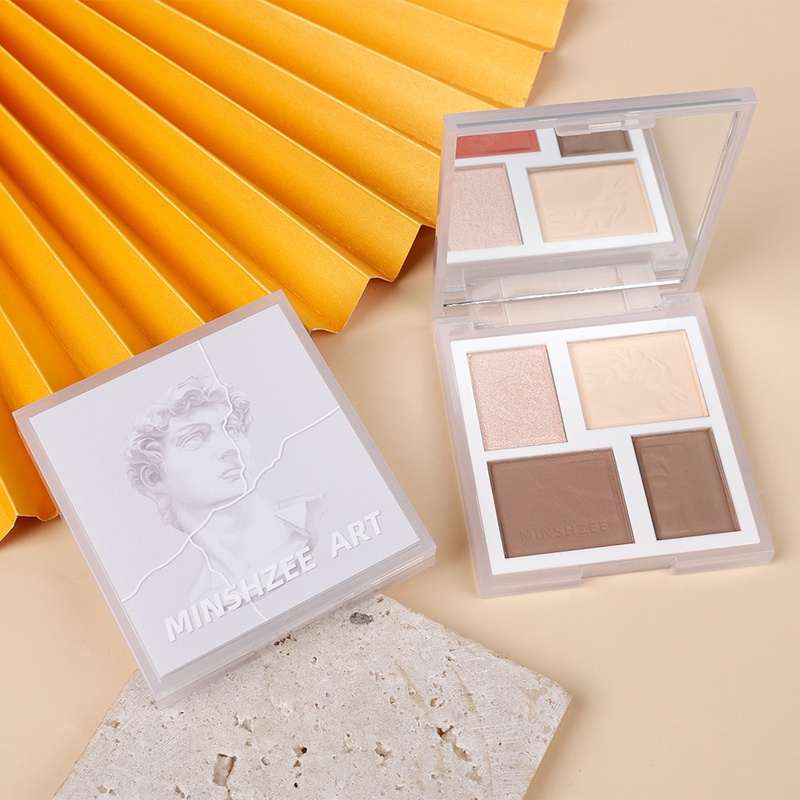 Bảng Phấn Mắt / Bảng Phấn Mắt / Tạo Khối / Phấn Bắt Sáng Tông Lì / Phấn Má Hồng Trang Điểm Sáng Da