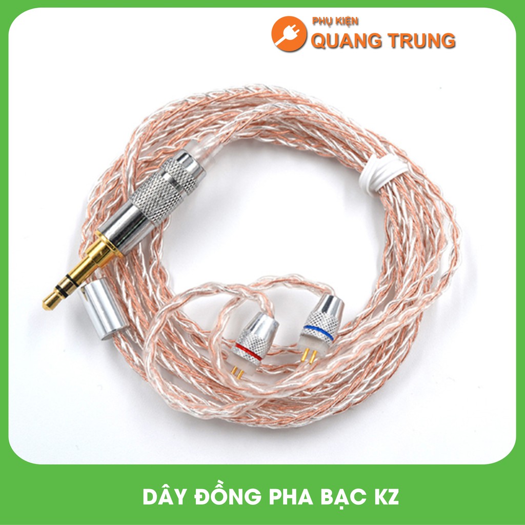 Dây bạc pha đồng KZ dành cho Zs3/Zs5/Zst/ZsR/Zsa/Zs10/as10/BA10