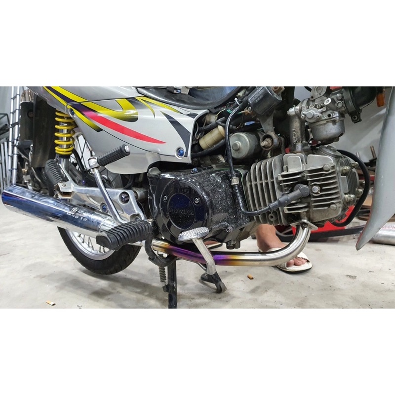 Cổ pô titan xe Dream / Wave