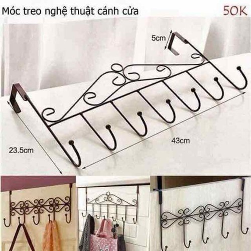 [rẻ vô đối]Móc Treo Quần Áo Sau Cánh Cửa NSG Home