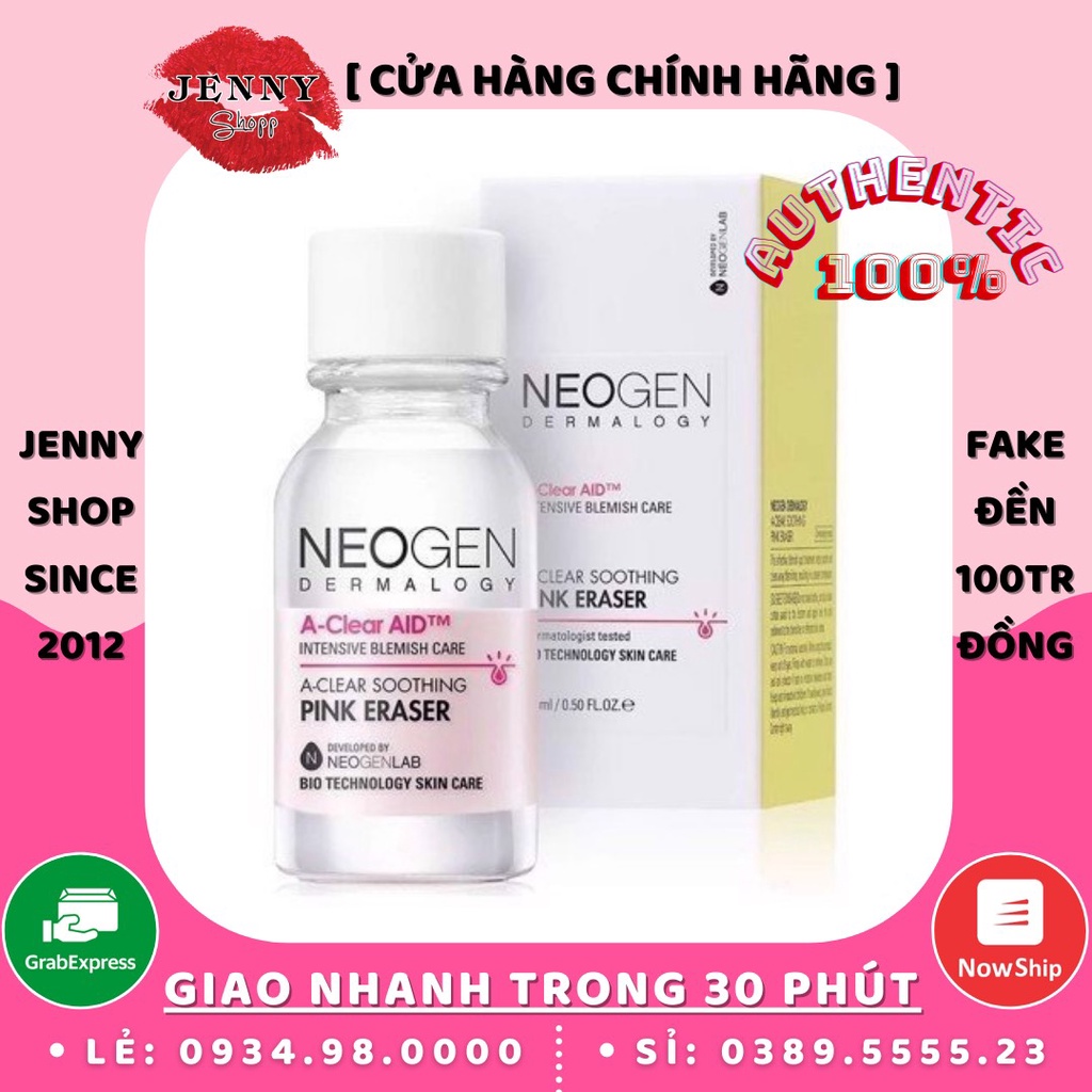 Dung Dịch Chấm Mụn Neogen Dermalogy A-Clear Soothing Pink Eraser