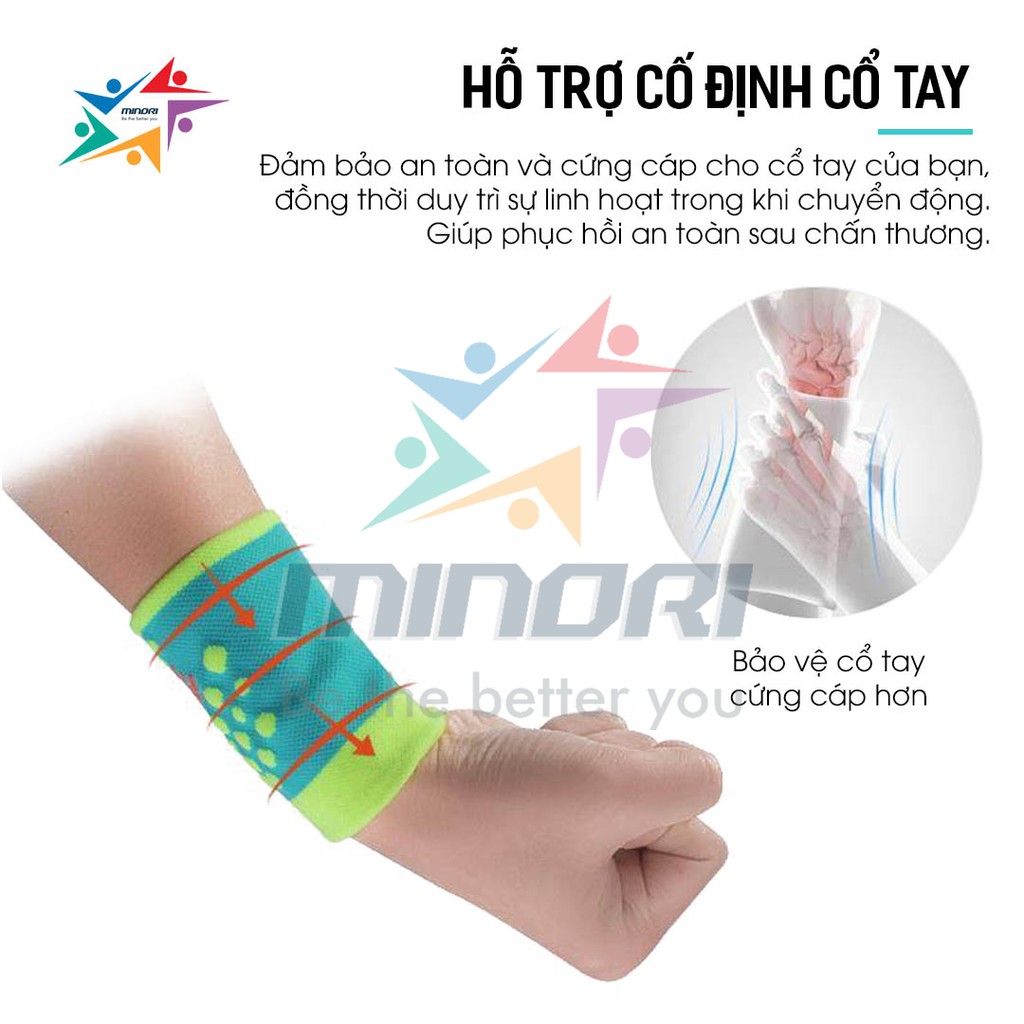 Băng Chặn Mồ Hôi Tay, Đeo Cổ Tay Thể Thao Aonijie E4098