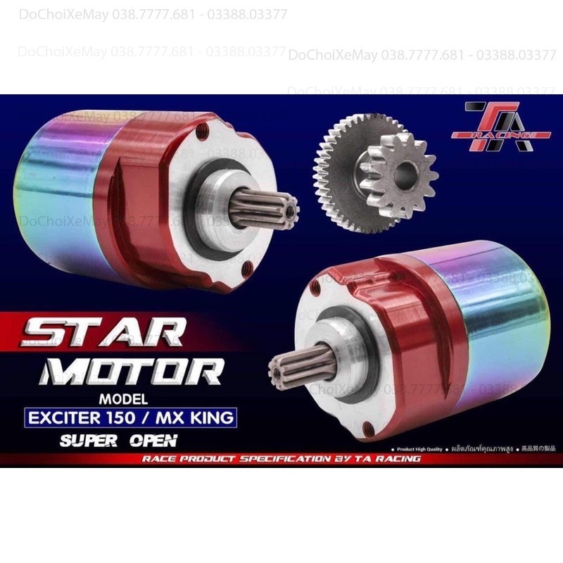 Củ đề độ TA racing tự do Supper open chính hãng ex150 ex11 ex10 4số 5số wave dream sirius winner sonic . DoChoiXeMay