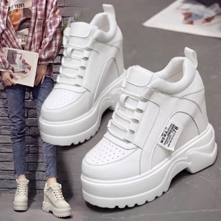 (SẴN BE 34,35) Giày thể thao thời trang độn đế 12cm