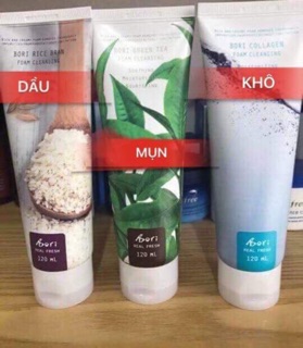 SỮA RỬA MẶT BORI REAL FRESH KOREA
