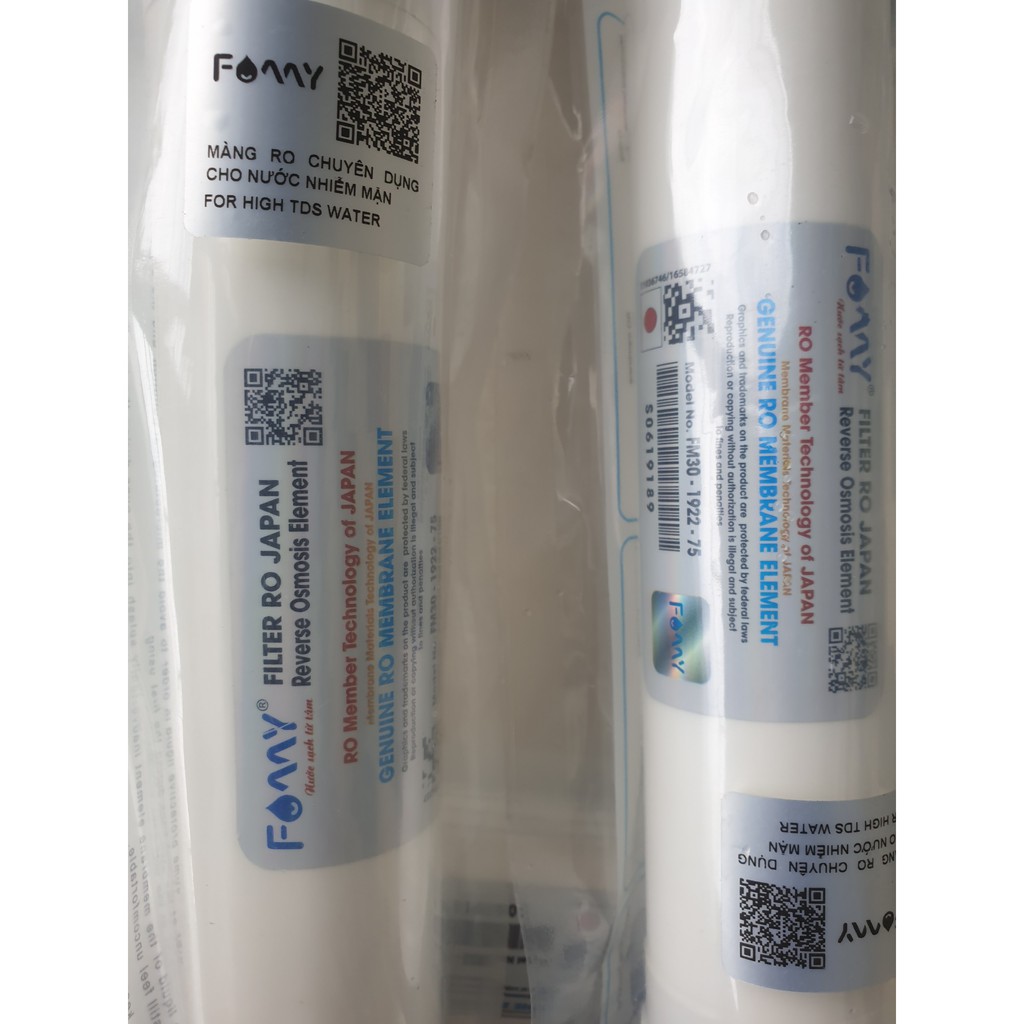 Màng lọc RO FAMY 75g chuyên dụng cho nước nhiễm mặn
