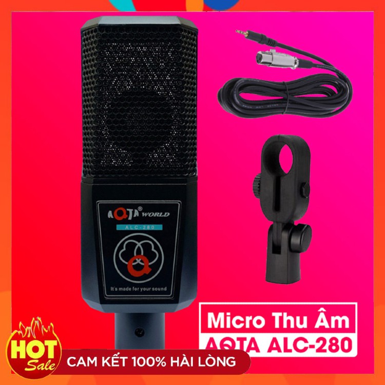 Trọn Bộ Sound Card Thu Âm XOX K10 Mic ALC AQ280 Tặng Kèm Dây Kết Nối Và Tai Nghe Sony Kiểm Âm Bảo Hành 12 Tháng