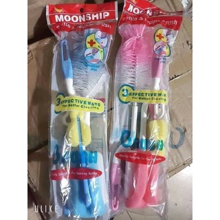 Bộ cọ rửa bình sữa 🍼🍼🍼4 món