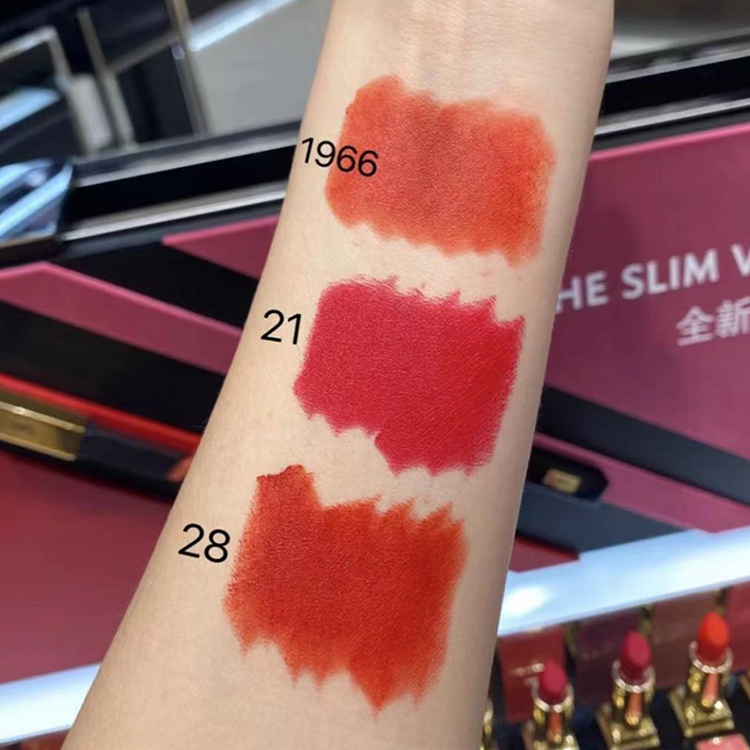 Son Môi YSL Saint Laurent Phiên Bản Giới Hạn Họa Tiết Dập Nổi Màu Vàng Đồng 1966# 21# 28#