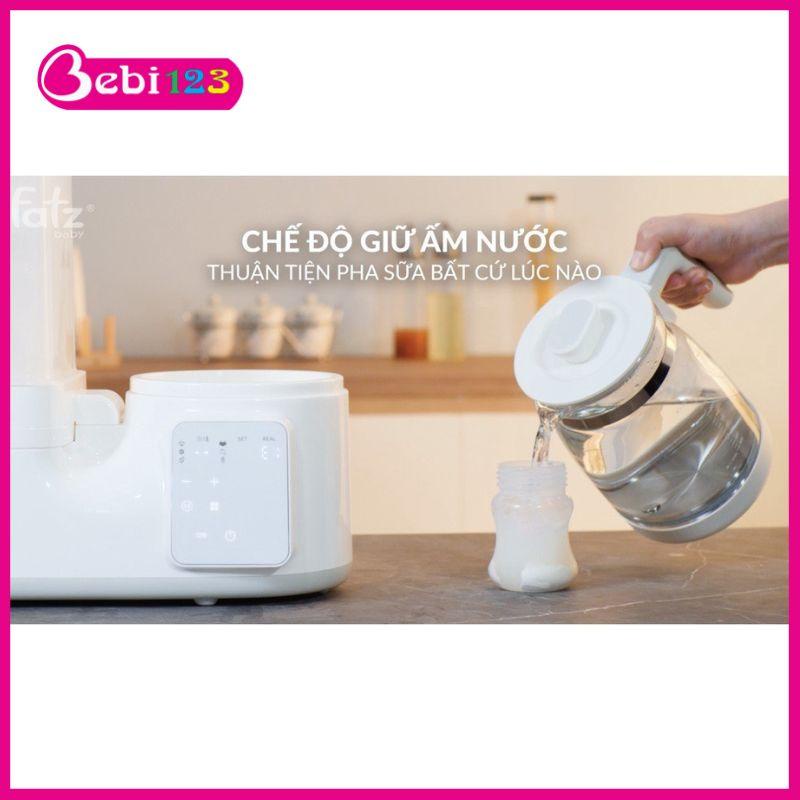 Máy 11 Chế Độ , Tiệt Trùng, Hâm Sữa, Sấy Khô, Nấu Cháo Chậm, Pha Sữa Đa Năng Multimax 3 Fatz Baby Cho Bé