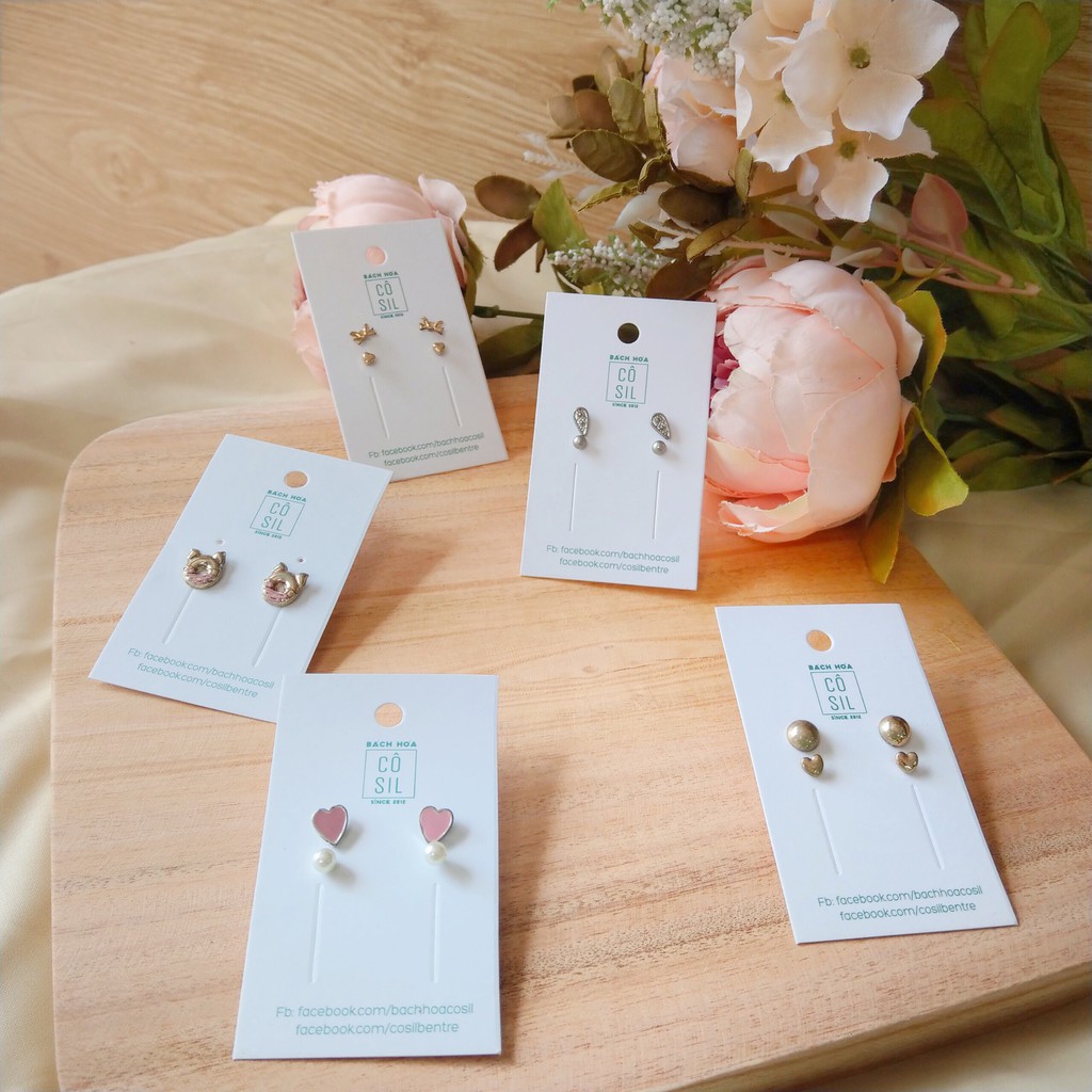 Hoa tai xuất xịn tách set F21, HM, Lovisa etc.. đồng giá 20K