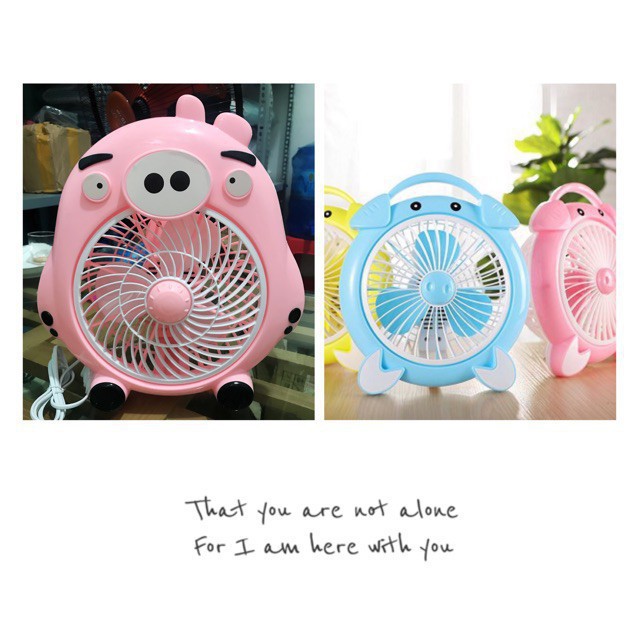 Quạt mini để bàn hình thú ngộ nghĩnh