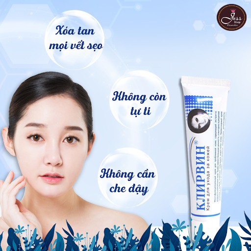 Kem Giảm Sẹo Klirvin Nga 25g