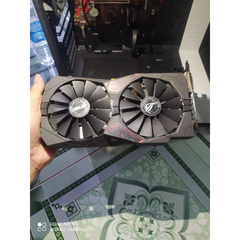 Vga 1050ti rog 2fan 4gb hàng game hết bảo hành mát rượi