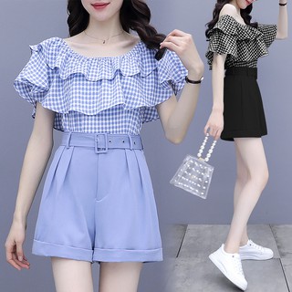 Abeo268 - Áo caro bèo 2 tầng hở vai