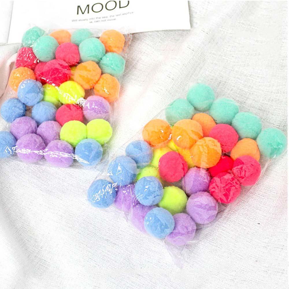 Đồ Chơi Bóng Nhồi Bông Nhiều Màu Sắc Dễ Thương Cho Mèo Cưng